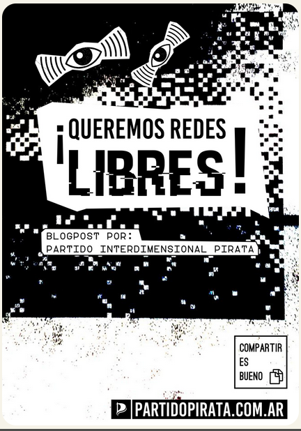 Imagen de ¡Queremos redes libres!